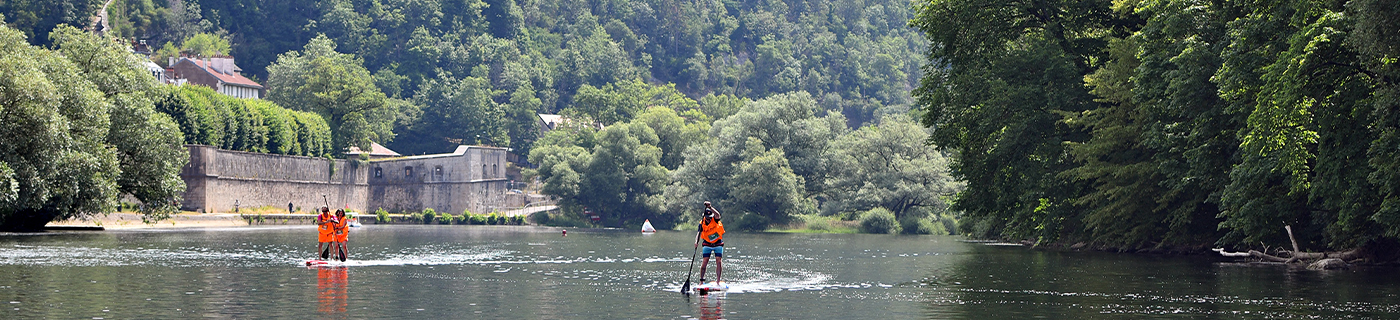 Paddle sur le doubs