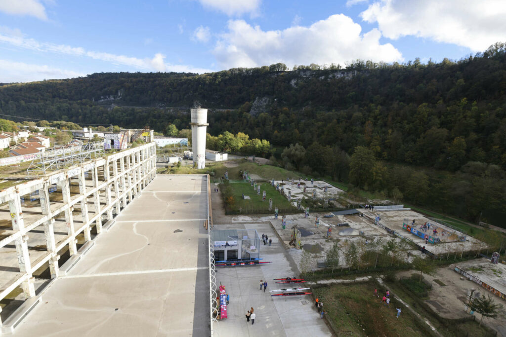 Base outdoor vue du haut